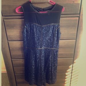 Black and Blue Dress